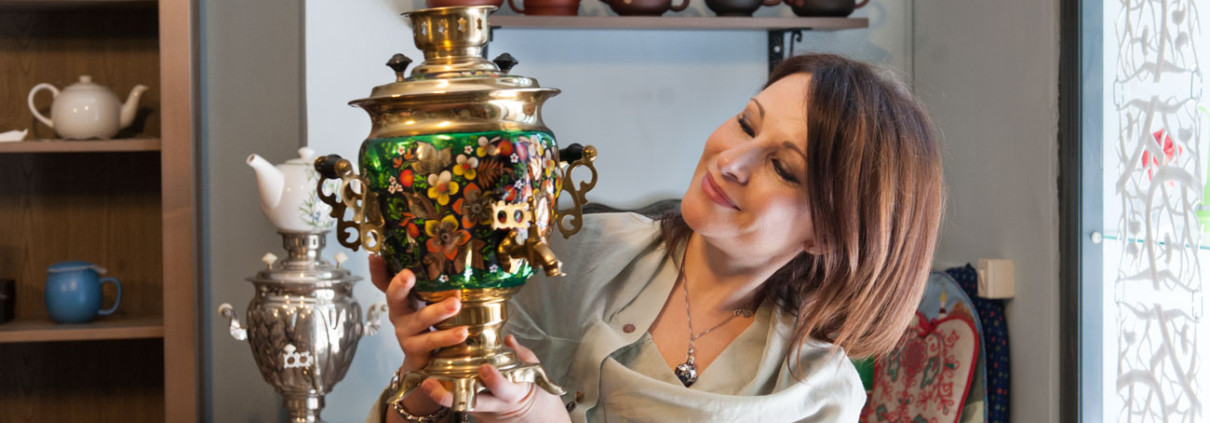 Il samovar in Russia